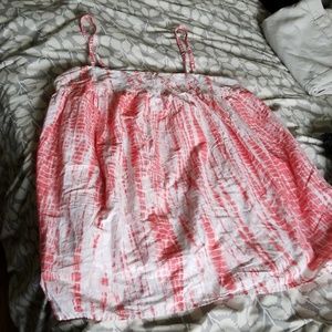 Cotton Tank , with adjustable straps